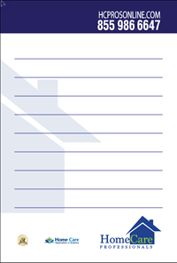 4x6 Custom Note Pad Full color